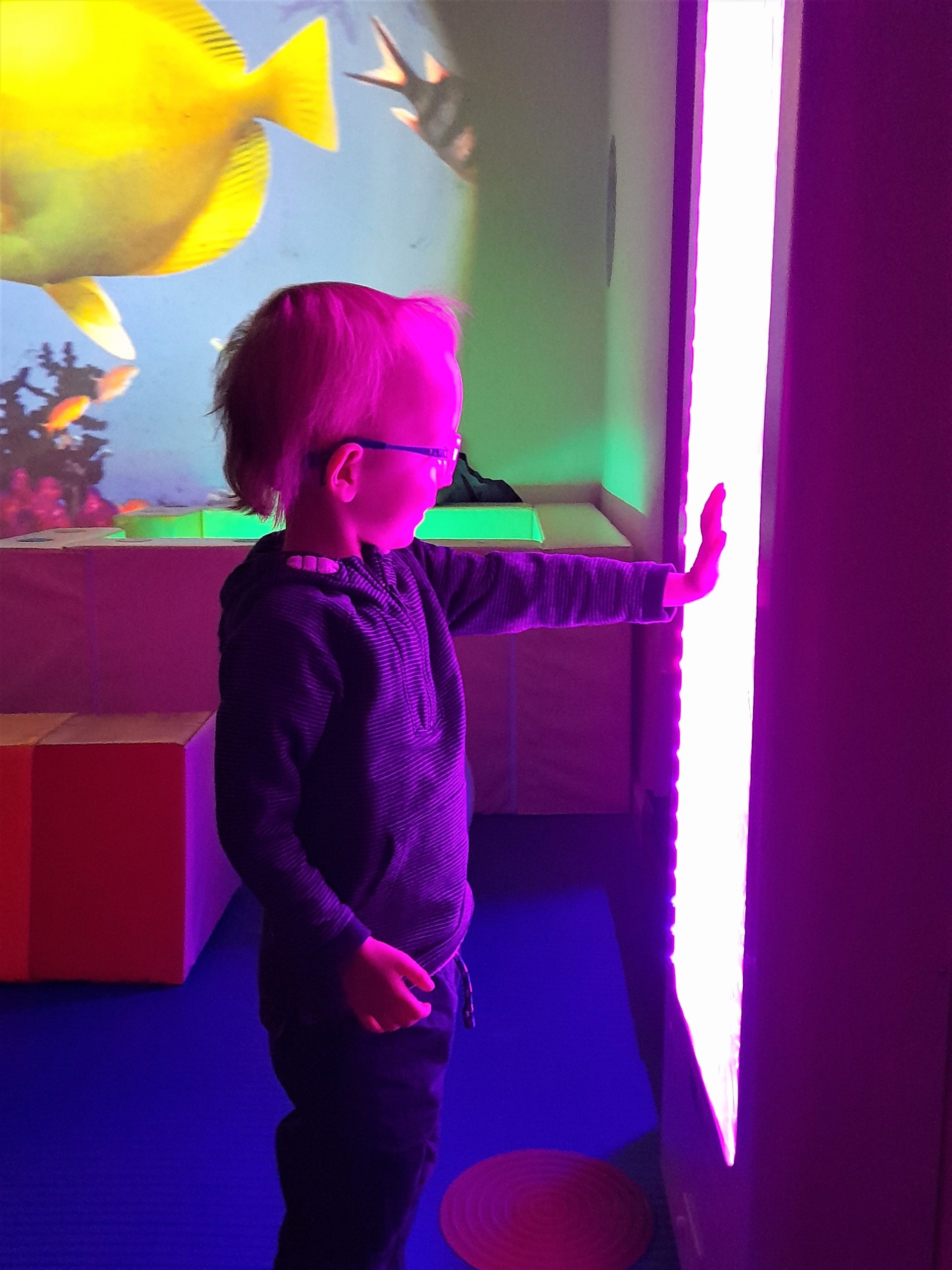 Little Explorers sensory group Visibility Scotland
