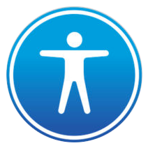 icon of a stick figure to indicate help from people