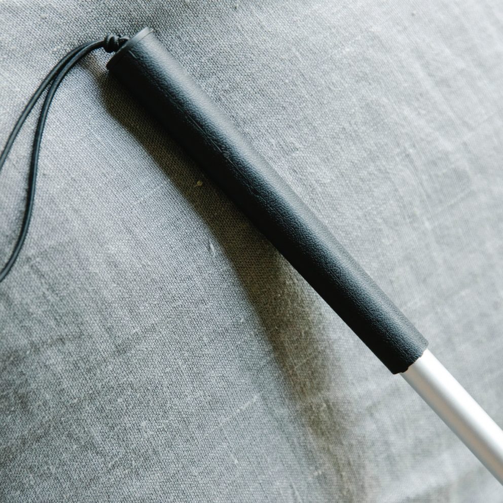 Handle of a long cane
