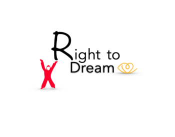 The Deafblind Scotland and Visibility Scotland logos with the text &quot;Right to Dream&quot;