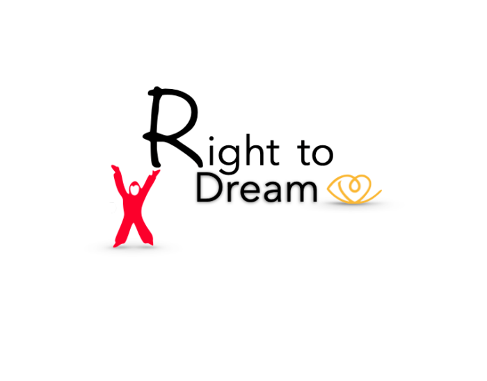 The Deafblind Scotland and Visibility Scotland logos with the text "Right to Dream"
