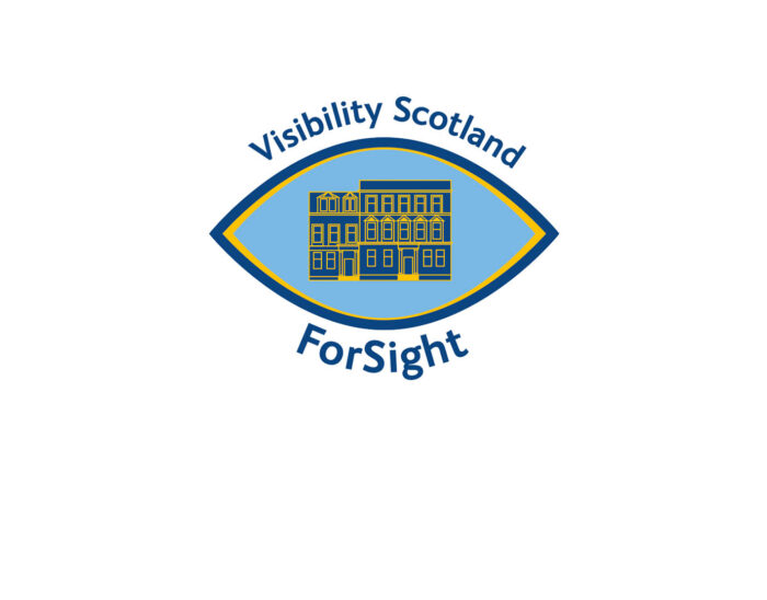 ForSight logo showing the building contained within an eye shape
